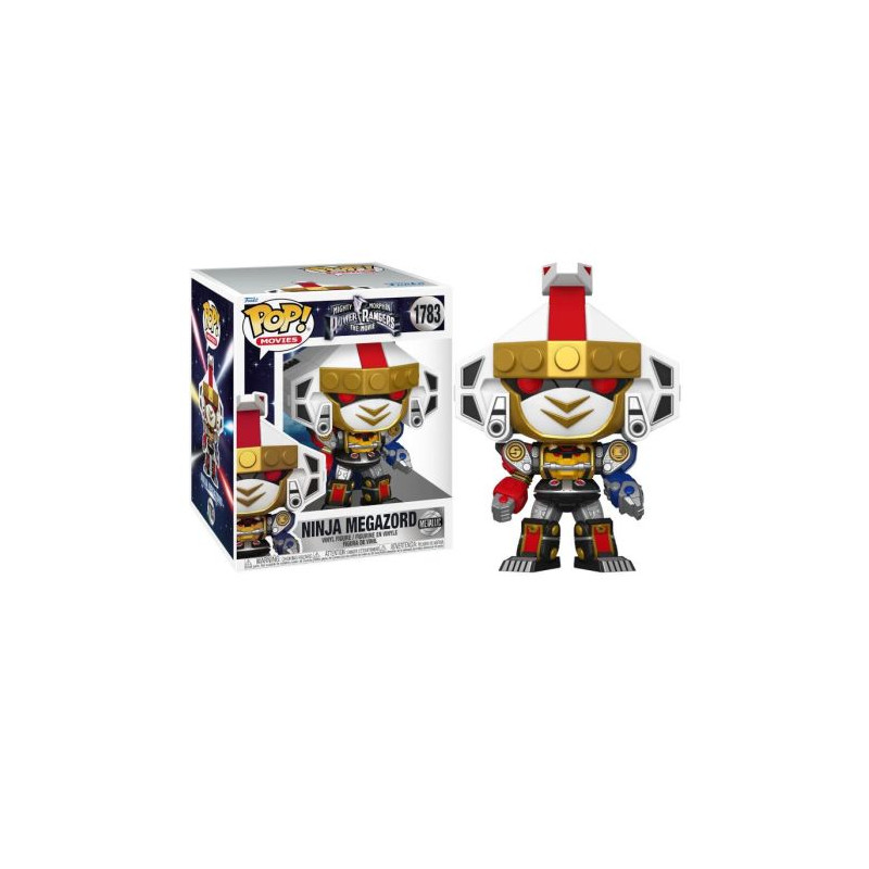 FUNKO POP Megazord Ninja 1783 - Power Rangers Metalizado - 889698849128