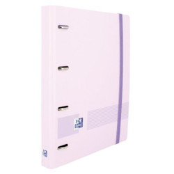 Archivador OXFORD Live & Go - A4+ · 4 Anillas de 35mm · Malva