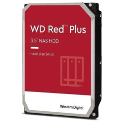 Disco Duro HDD WESTER DIGITAL Red Plus NAS WD60EFPX - 6TB · SATA III · 3.5 · Búfer 256MB
