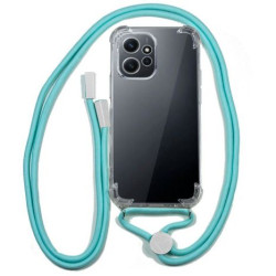 Funda para Smartphone COOL 8434847067797 - Transparente · Cordón Celeste · Xiaomi Redmi Note 12