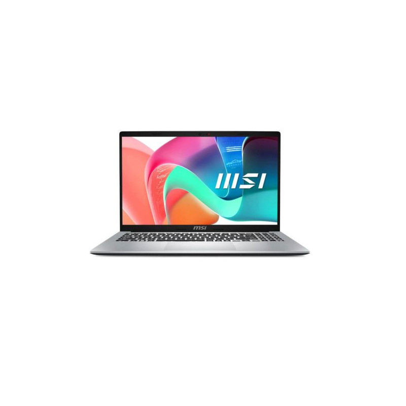 Portatil MSI Modern 15 F1MG-255XES - i7-150U · 15.6 FHD · 16GB · 1TB SSD · FreeDos · Plata