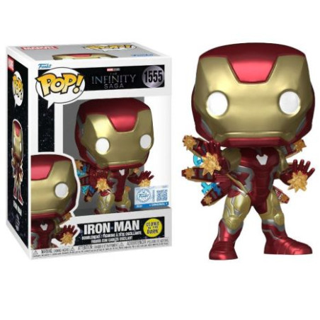 FUNKO POP Iron Man 1555 - Infinity Saga Brillante en la Oscuridad - 889698886642