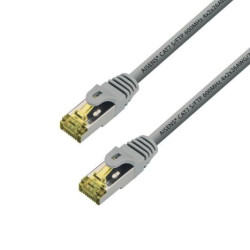 Cable de Red Latiguillo RJ45 SFTP Cat.7 - 3m · Gris