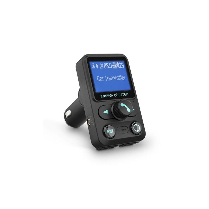 Transmisor Bluetooth para Coche ENERGY SISTEM Car FM Extra - Negro