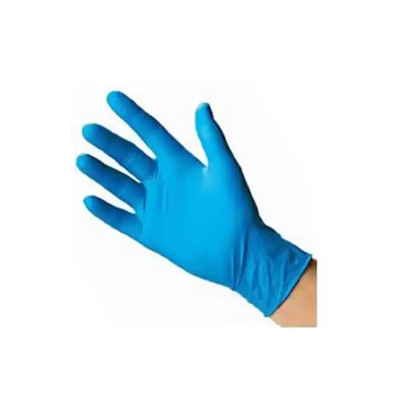 27076 GUANTES DE NITRILO AZUL SIN POLVO TALLA XS CAJA -100-
