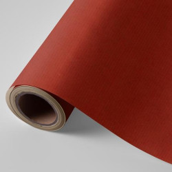 3150135 WONDER PAPEL DE REGALO BOBINA 31CM 2KG KRAFT ROJO VERJURADO