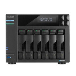 Servidor NAS ASUSTOR Lockerstor 6 Gen2 - Intel · 8GB · 6 Bahias · LAN
