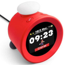 Despertador NINTENDO Sound Clock - 35 Alarmas · Rojo