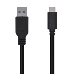 Cable USB 3.1 Tipo A/M a USB Tipo C/M - 1.5m · Negro