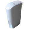 38979 CONTENEDOR HIGIÉNICO FEMENINO CON PEDAL 18L BLANCO