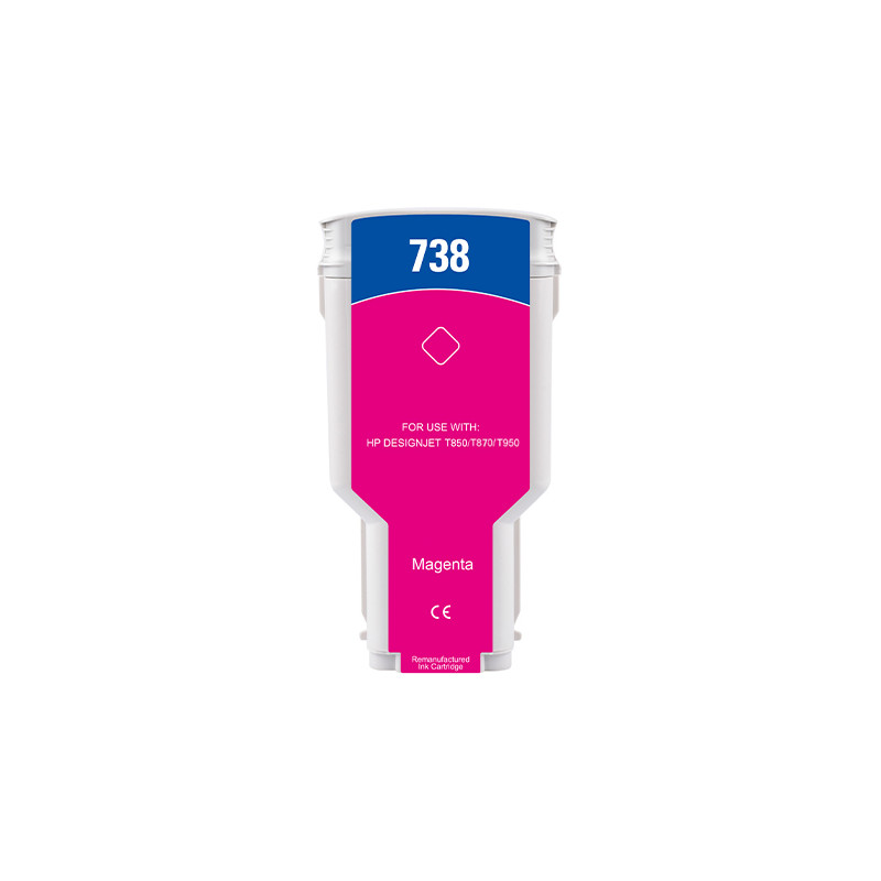 300ML Magenta Reman HP DesignJet T850