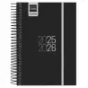 633366026 FINOCAM AGENDA PARA ESTUDIANTES ESPIRAL E8 - 120X171MM 1DP NEGRO 2025-2026
