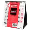 780120026 FINOCAM CALENDARIO DE SOBREMESA NÚMEROS GRANDES XS-140X150MM MV NEUTRO 2026