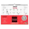 782020026 FINOCAM CALENDARIO DE PARED 16 MESES L-340X240MM MV NEUTRO 2025-2026