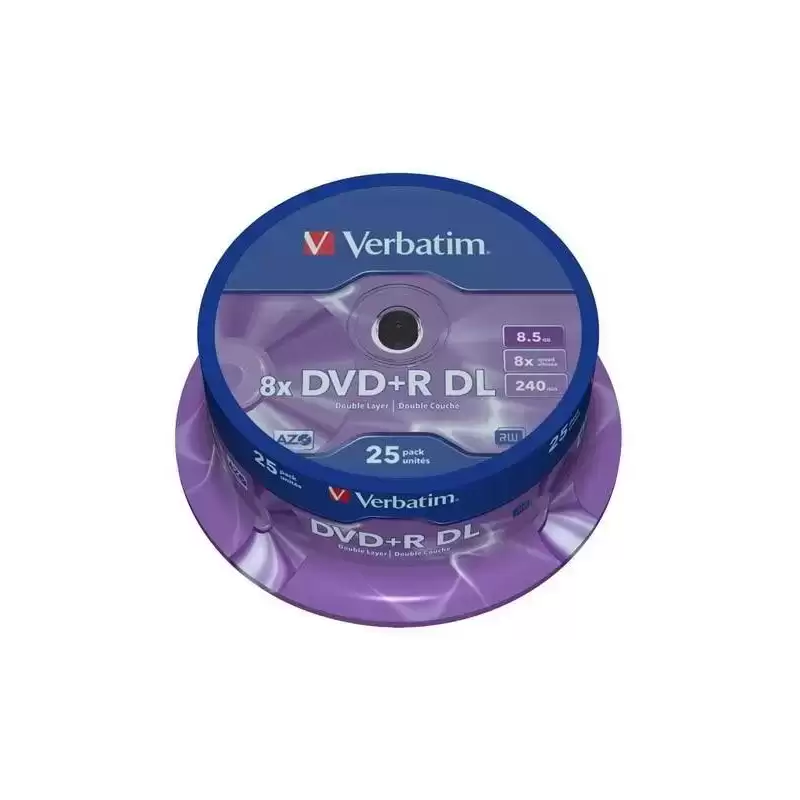 43757 VERBATIM DVD+R DOBLE CAPA