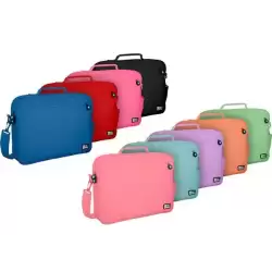 37545510 GRAFOPLÁS BANDOLERA BITS&BOBS 38X28X6CM CREMALLERA TIRA AJUSTABLE Y ASA NEGRO