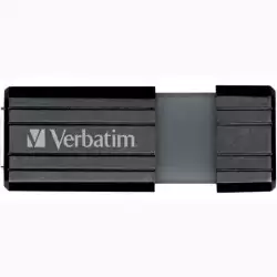 49062 VERBATIM PENDRIVE STORE'N'GO PINSTRIPE 8GB HI-SPEED RETRÁCTIL USB 2.0 NEGRO
