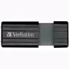 49064 VERBATIM PENDRIVE STORE'N'GO PINSTRIPE 32GB HI-SPEED RETRÁCTIL USB 2.0 NEGRO