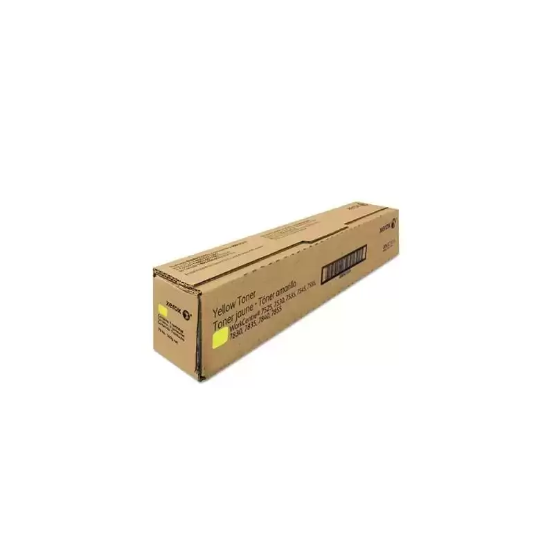 006R01514 XEROX TONER AMARILLO PARA WORKCENTRE 7525/7530/7535/7545/7556/7830/7835/7845/7855