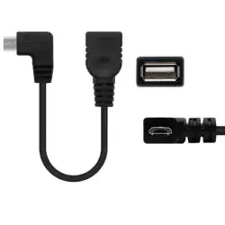10.01.3600 NANOCABLE CABLE USB 2.0 OTG ACODADO TIPO MICRO B/M-A/H NEGRO 15 CM