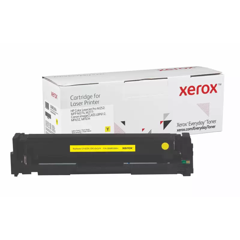 006R03694 XEROX EVERYDAY TONER AMARILLO PARA HP COLOR LASERJET PRO M252/M274 - 201X - CF402X
