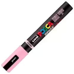 311878000 POSCA MARCADOR PC-5BR BRUSH PUNTA M SEMIFLEXIBLE ROSA CLARO