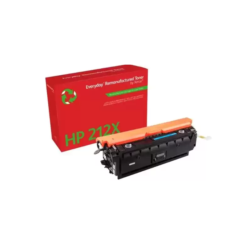 006R04783 XEROX EVERYDAY REMANUFACTURED TONER CIAN PARA HP COLOR LASERJET M554/M555 -  MFP 578 - 212X - W2121X