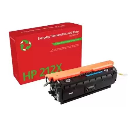 006R04783 XEROX EVERYDAY REMANUFACTURED TONER CIAN PARA HP COLOR LASERJET M554/M555 -  MFP 578 - 212X - W2121X