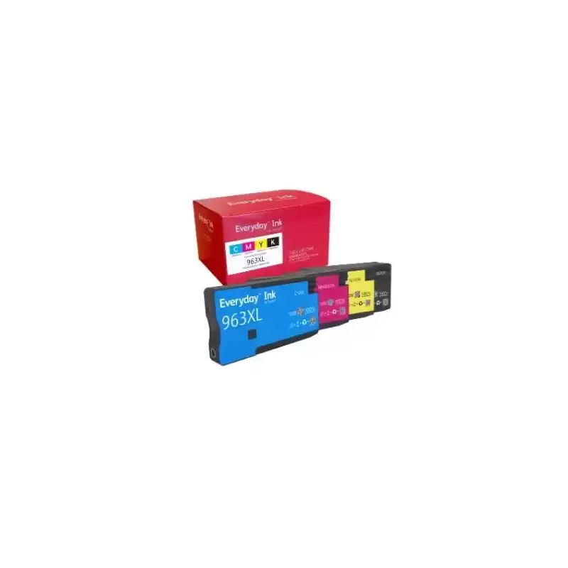 006R04993 XEROX EVERYDAY REMANUFACTURED MULTIPACK TINTA BK/C/M/Y PARA HP 963XL - PACK 4 COLORES