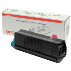 Toner Original OKI 42127406 Magenta - 42127406 [PAG-5000]