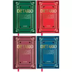 11154-2026 DOHE DIETARIO OCTAVO 11.5X16.5CM DP CARTÓN GELTEX C/SURTIDOS 2026