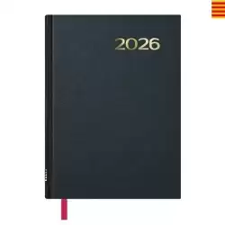 11408-2026 DOHE AGENDA ANUAL SÍNTEX 14X20CM DP NEGRO 2026 CATALÁN