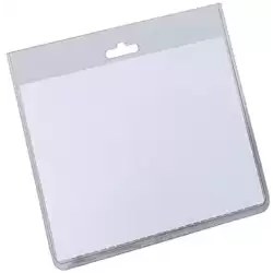 813519 DURABLE PORTANOMBRES PARA IDENTIFICACIÓN 60X90MM PLÁSTICO TRANSPARENTE -20U-