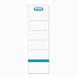 400039632 ELBA ETIQUETAS ADHESIVAS LOMERA 54X190MM BLANCO