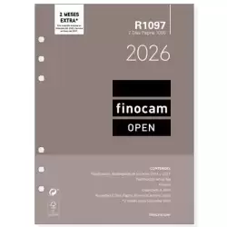 711610026 FINOCAM RECAMBIO ANUAL AGENDA DE ANILLAS OPEN R1097 1000-155X215MM 2DP 2026
