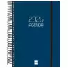 742911026 FINOCAM AGENDA ESPIRAL OPAQUE E10-155X212MM 1DP TAPA PP AZUL 2026