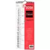 782080026 FINOCAM CALENDARIO DE PARED PARA ESCRIBIR LARGO M-130X330MM MV NEUTRO 2026