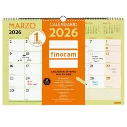 787240126 FINOCAM CALENDARIO DE PARED PARA ESCRIBIR A3-420X297MM MV GRAFIK 2026