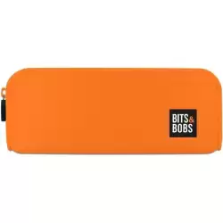 37547252 GRAFOPLÁS PORTATODO DE SILICONA BITS&BOBS NARANJA FLÚOR