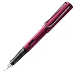 1221733 LAMY PLUMA ESTILOGRÁFICA AL-STAR ALUMINIO LIGERO CARTUCHO TINTA AZUL PUNTA M BLACK PURPLE
