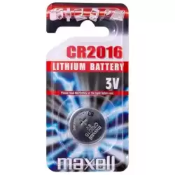 CR2016-B1 MXL MAXELL PILAS PLANAS DE LITIO 3V - CR2016