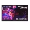 H1F0H06BW101 OPTOMA PANTALLA PLANA INTERACTIVA CREATIVE TOUCH SERIE 3 65" 4K UHD