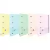 400174550 OXFORD CARPETA ANILLAS EBINDER 4X25MM LIVE&GO POLYFOAM C/RECAMBIO A5+ DOTS PASTEL