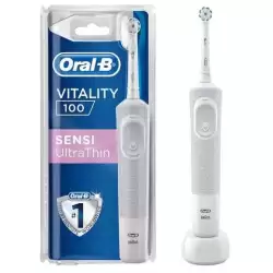 D100/SENSITIVEULT ORAL-B CEPILLO DE DIENTES ELECTRICO VITALITY 100 SENTIVE ULTRA THIN BLANCO