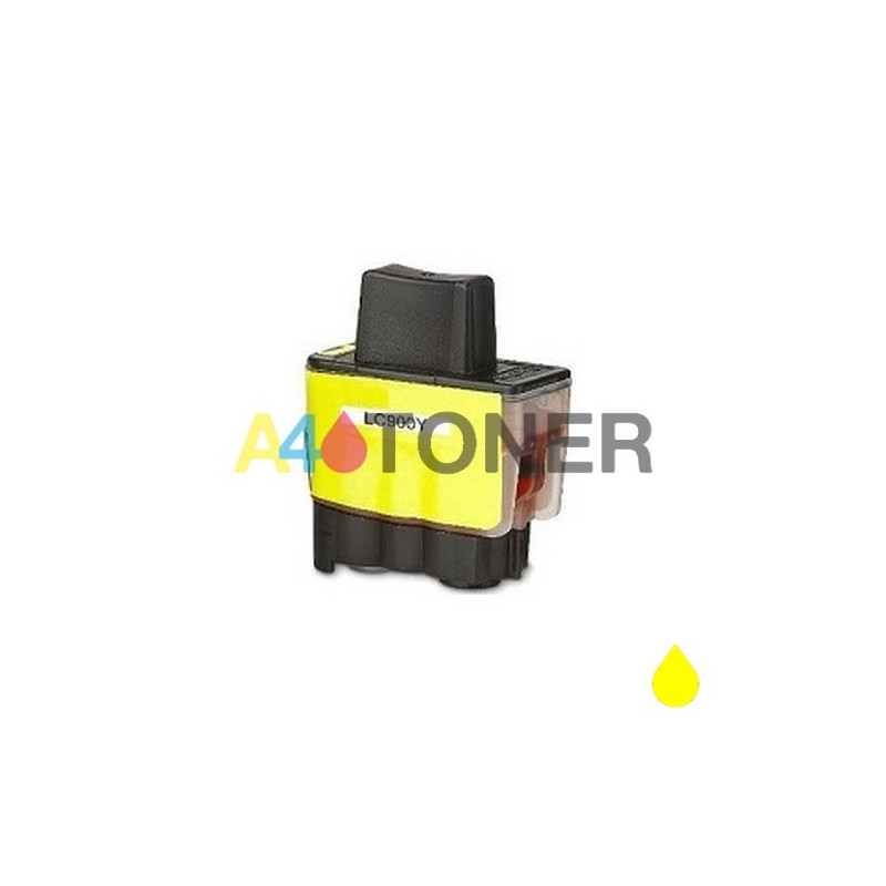 Cartucho de tinta Brother LC900 amarillo alternativo