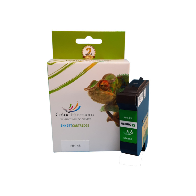 HP 45 negro  Cartucho de tinta remanufacturado (51645AE)