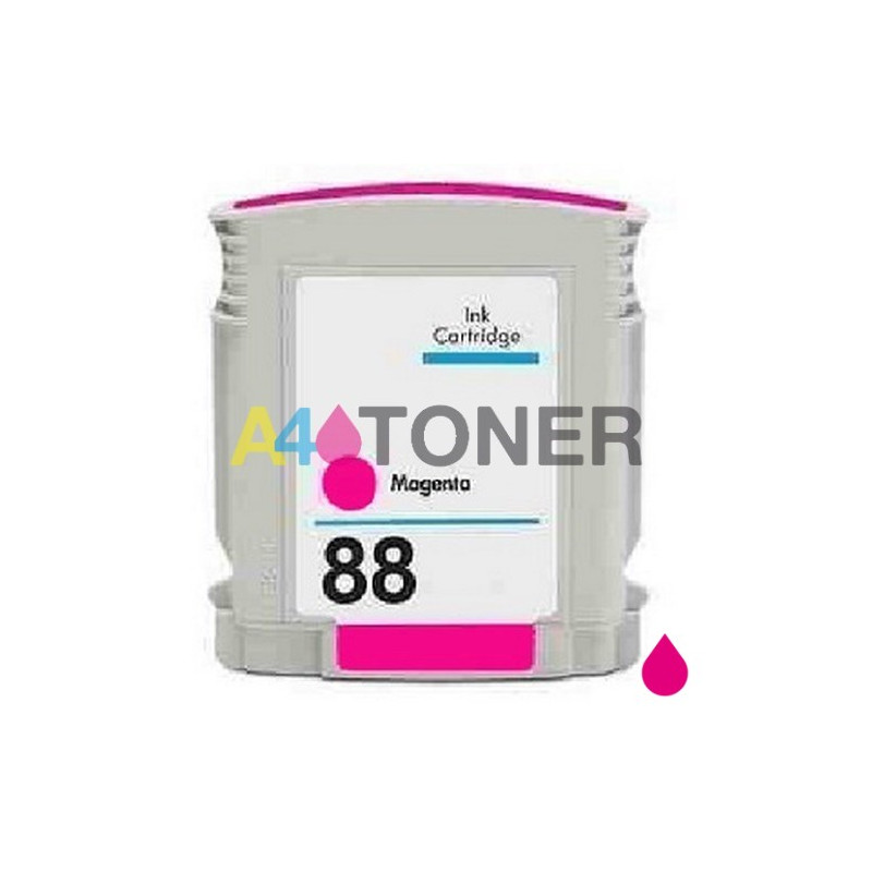 Cartucho de tinta HP88 magenta alternativo