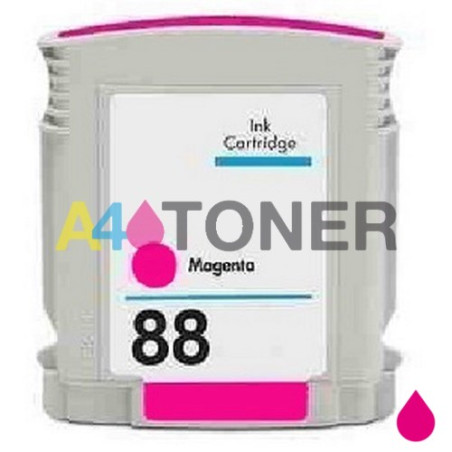 Cartucho de tinta HP88 magenta alternativo