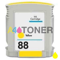 Cartucho de tinta HP88 amarillo alternativo