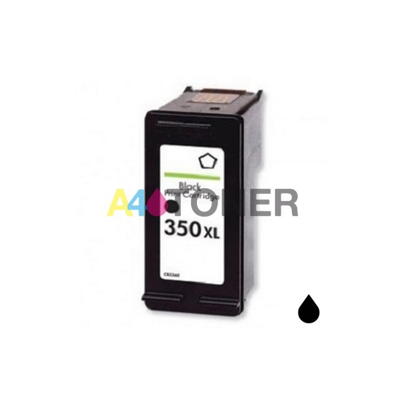Cartucho de tinta alternativo HP350XLBK